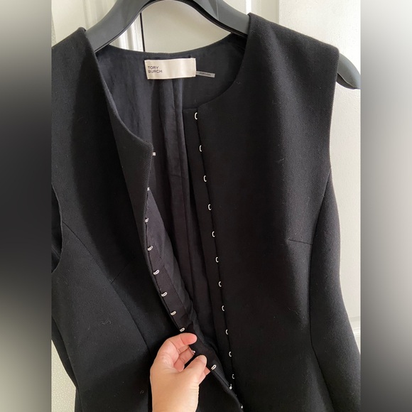 New Tory Burch Runway Hook and Eye Tunic Dress - Picture 3 of 7